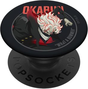 Transformed Okarun Yokai Form Anime PopSockets PopGrip