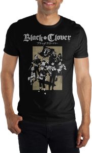Black Clover Manga T-Shirt-Large