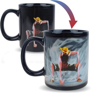 One Piece Heat-Sensitive Ceramic Mug – Magic Reveal Design