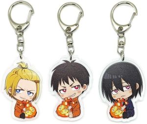 Enen no Shouboutai Acrylic Keychain Set – 3 Pieces