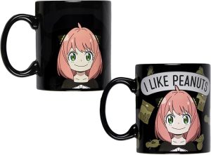 Anya Forger “I Like Peanuts” Heat-Changing 16oz Ceramic Mug