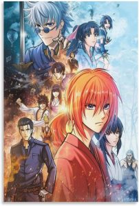 Himura Anime Poster – 12x18in (30x45cm), Unframed