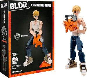 BLDR Chainsaw Man Denji & Pochita Building Set