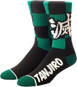 Demon Slayer Tanjiro Men’s Crew Socks
