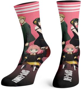 Bioworld Spy x Family Sublimated Crew Socks