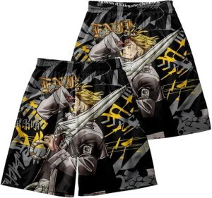 Gachiakuta Rudo Surebrec Beach Shorts