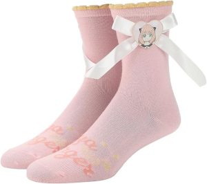 Bioworld Spy x Family Anya 3D Bow Women’s Casual Crew Socks