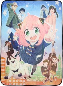 Spy x Family Manga & Anime Plush Fleece Throw Blanket