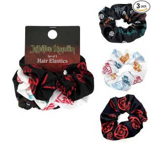 Scrunchies Set – Anime Hair Ties (Pack of 3)